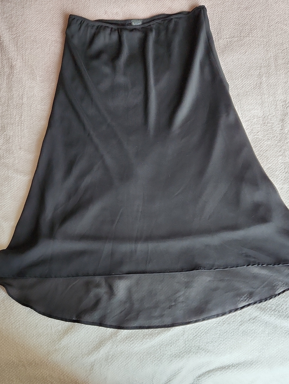 Classic Black High-Low Skirt — Timeless Silhouette